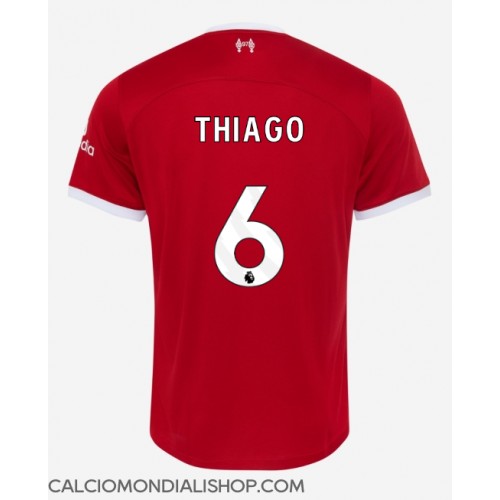 Maglie da calcio Liverpool Thiago Alcantara #6 Prima Maglia 2023-24 Manica Corta
